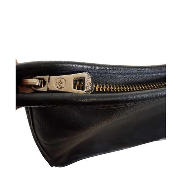 Longchamp Foulonné Medium Leather Crossbody Bag – Black Pebbled Leather Handbag - Picture 12 of 12